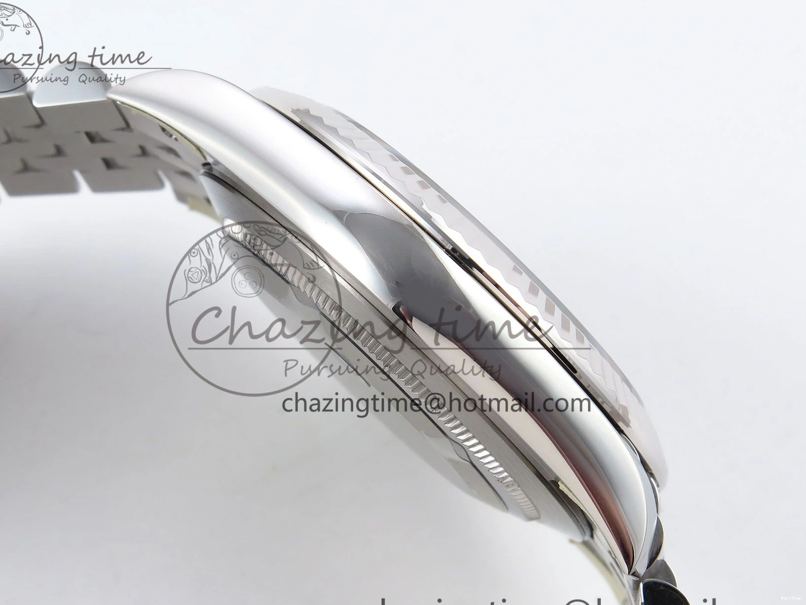 MiroTime 0120 DateJust 41 126334 904L SS VSF 1:1 Best Edition Green Textured Dial on Jubilee Bracelet VS FashionForward 1324